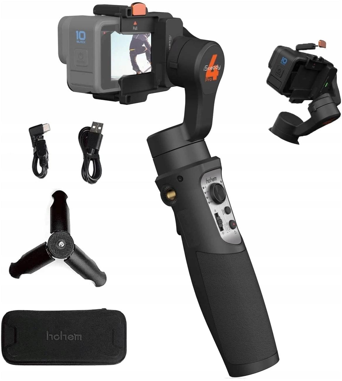 Gimbal Hohem iSteady Pro4 pro sportovní kamery