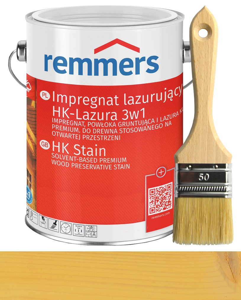 

Remmers HK-Lasur impregnat do drewna 2,5L Hemlok