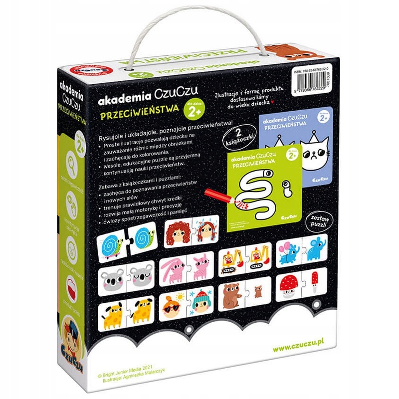 Akademia CzuCzu-Przeciwieństwa 2+ Gatunek Łamigłówki, zagadki i gry