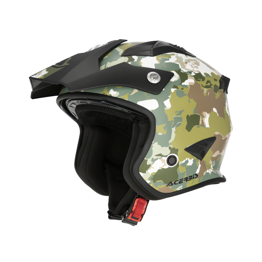 Prilba Acerbis Jet Aria homologácia 22-06 Sport Skúter Trial motocykel