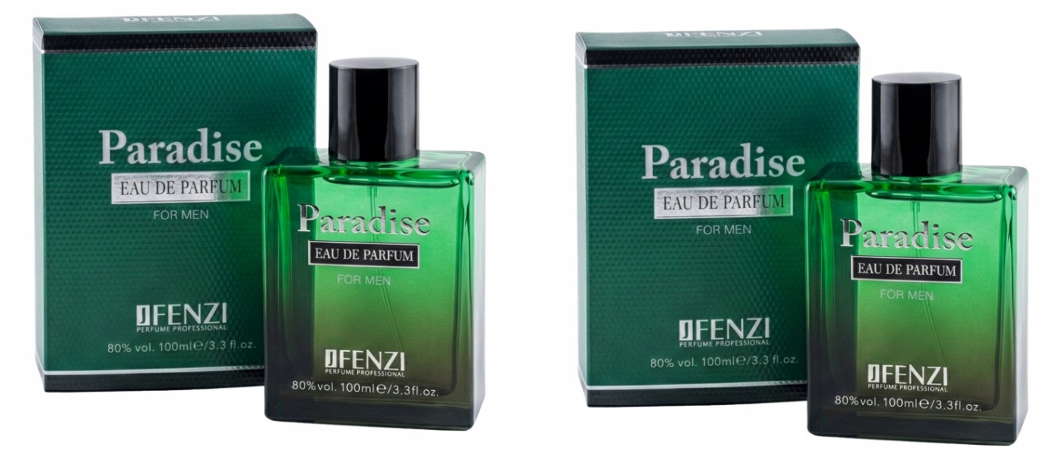 JFenzi Paradise For Men 2x100 ml parfémovaná voda