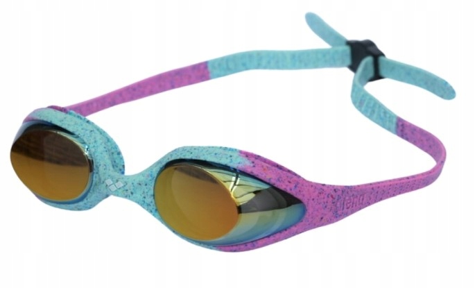 Okulary pływackie dla dzieci treningowe mirror na basen Arena Spider