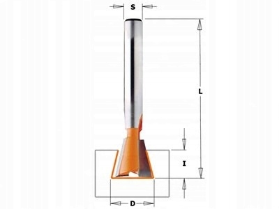 Cmt 718.053.11 Fréza Hm D=5,5 I=4 L=43 S=6