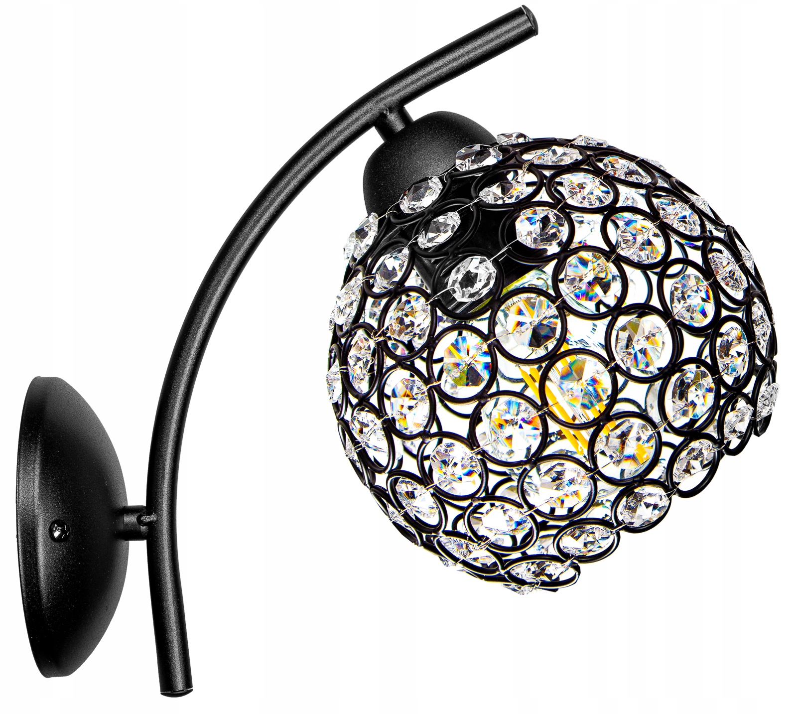 

Nowoczesna Szklana Lampa Ścienna Kinkietkula Led