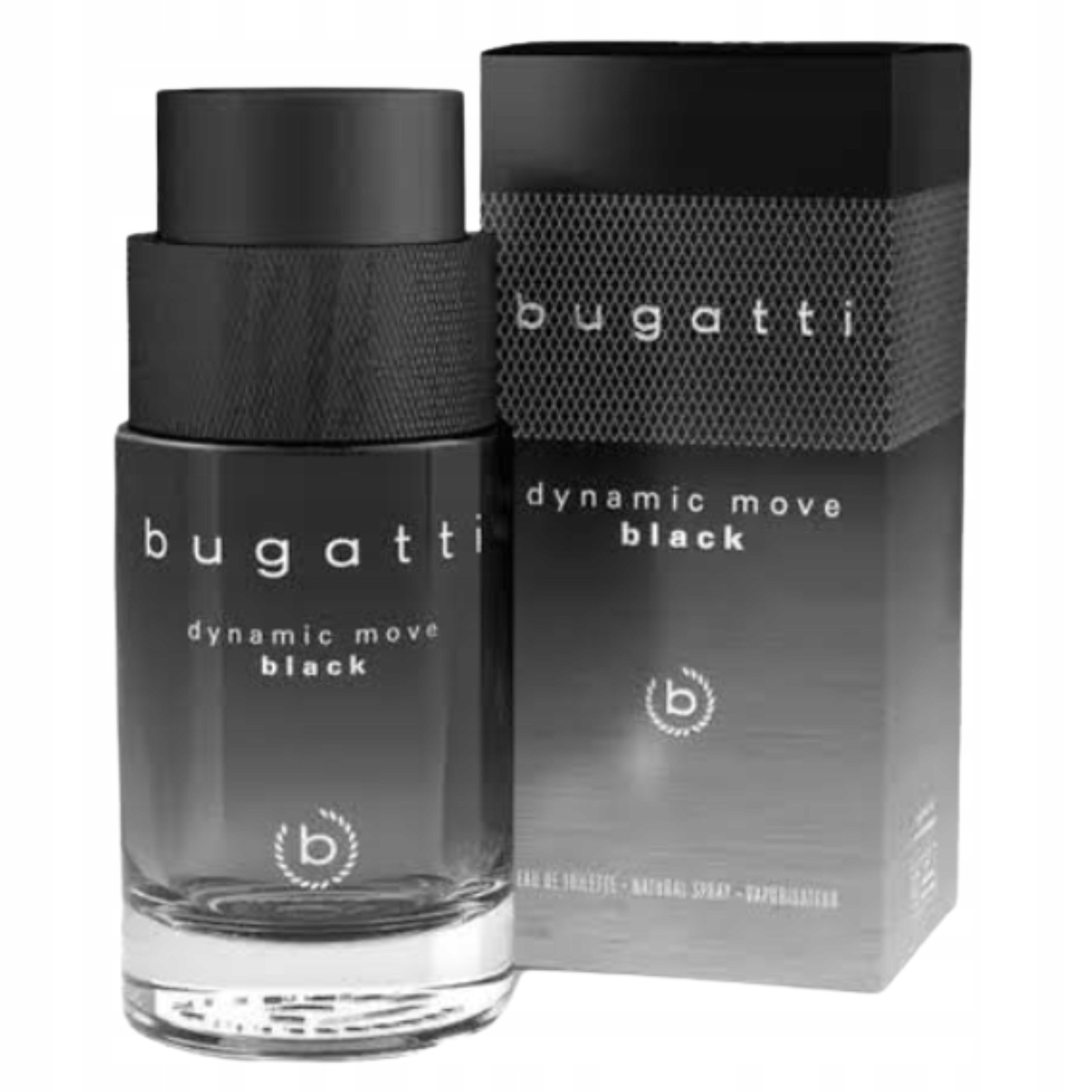 Bugatti Dynamic Move Black toaletní voda Edp parfém pro muže 100 ml