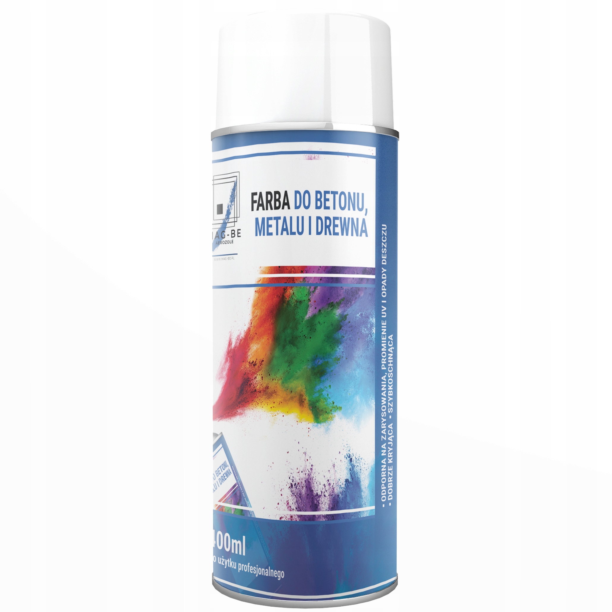 

Farba uniwersalna w sprayu RAL9005 Połysk