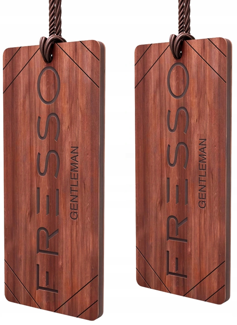 

2x Fresso Gentleman Zawieszka zapachowa drewniana