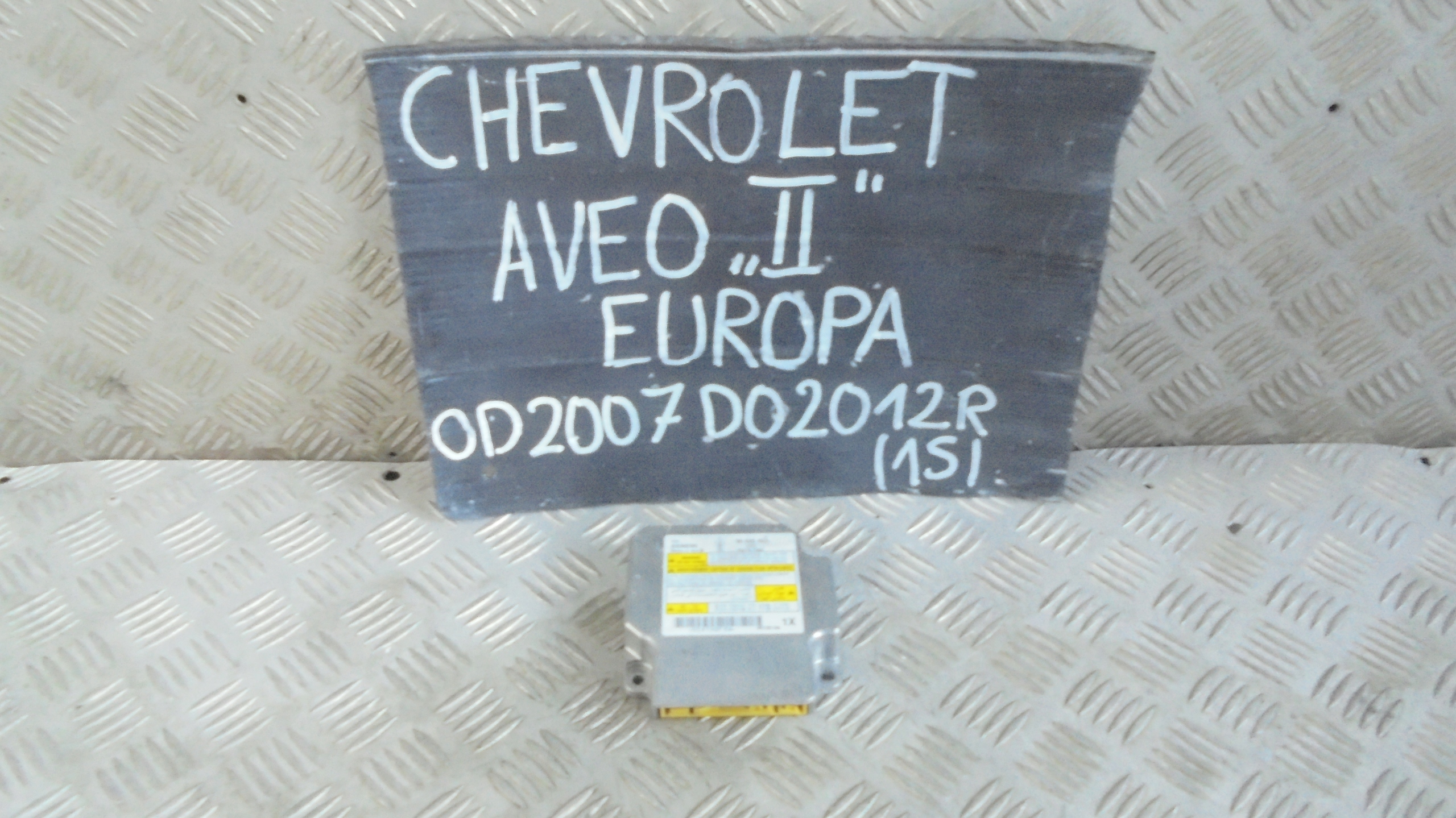 SENSOR AIR BAG CHEVROLET AVEO II 07-12r 96806963