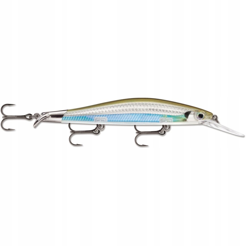 Wobler Rapala Ripstop Deep 12cm 15g Moss Back Shiner