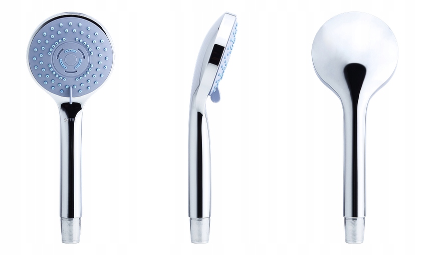 Słuchawka prysznicowa ANTI CALC 5 funkcji OSZCZĘDNA mocny strumień SOTBE Linia LARK