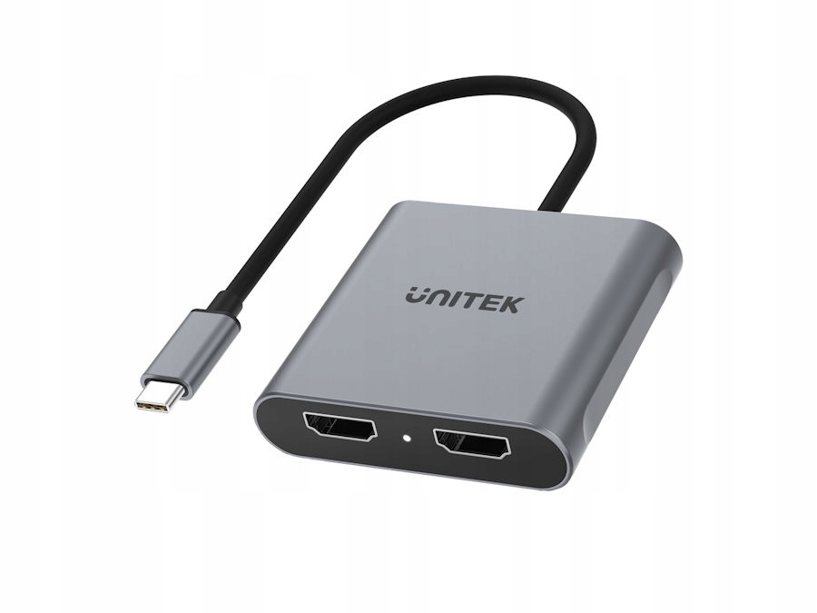 Adapter Usb-c -> 2x Hdmi 2.0 4K 60Hz Mst Unitek V1404B