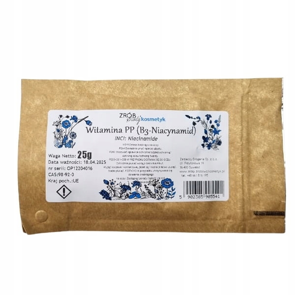Witamina PP (B3- Niacynamid) 25g