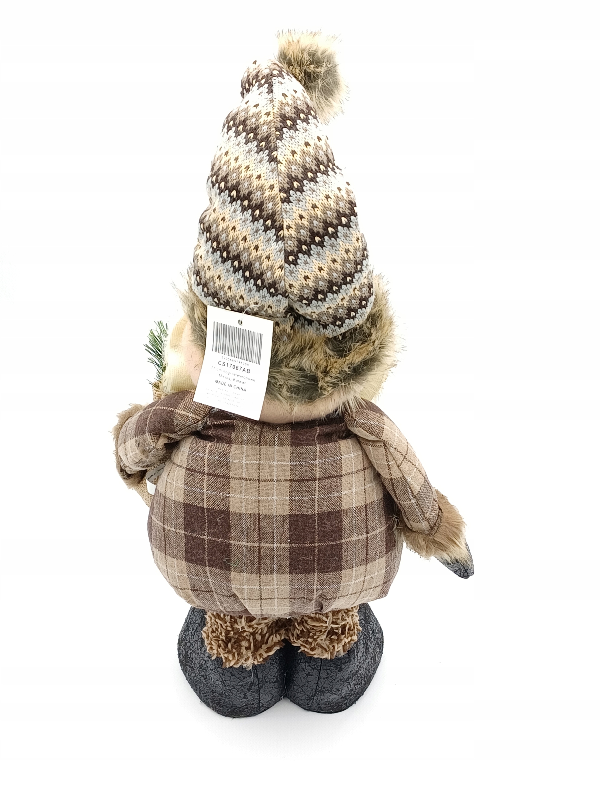 DUŻY SKRZAT MIKOŁAJ TELESKOPOWY ŚWIĘTA 71cm OZDOBA DEKORACJA FIGURKA Kod producenta CS17067AB