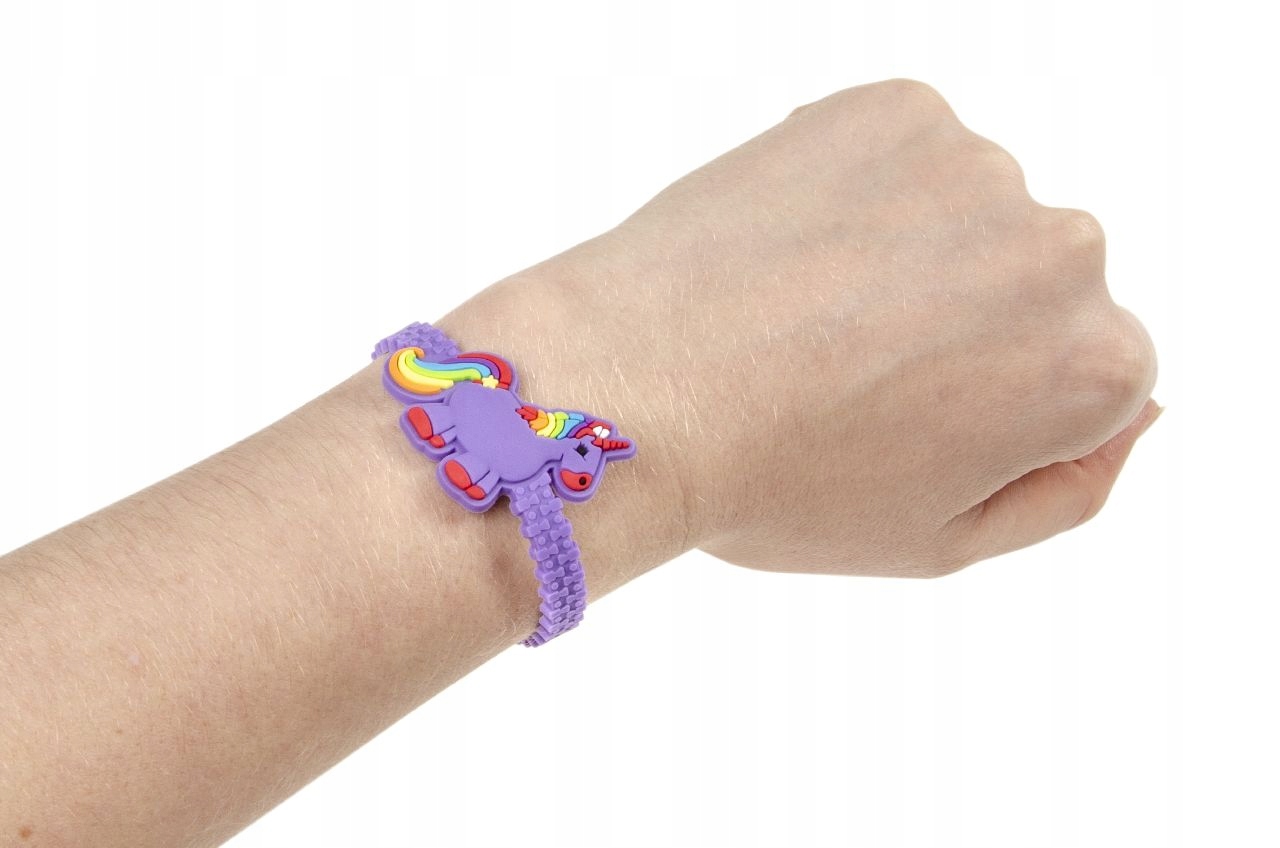 Bransoletka dla dzieci - jednorożce Okazje uniwersalny