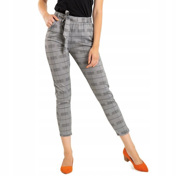 

ENLEG-68402 Grey Damskie Tregginsy XL/2XL