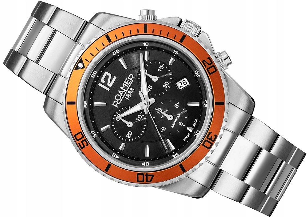 Nové Pánské Hodinky Roamer Deep See Chrono Box Gw