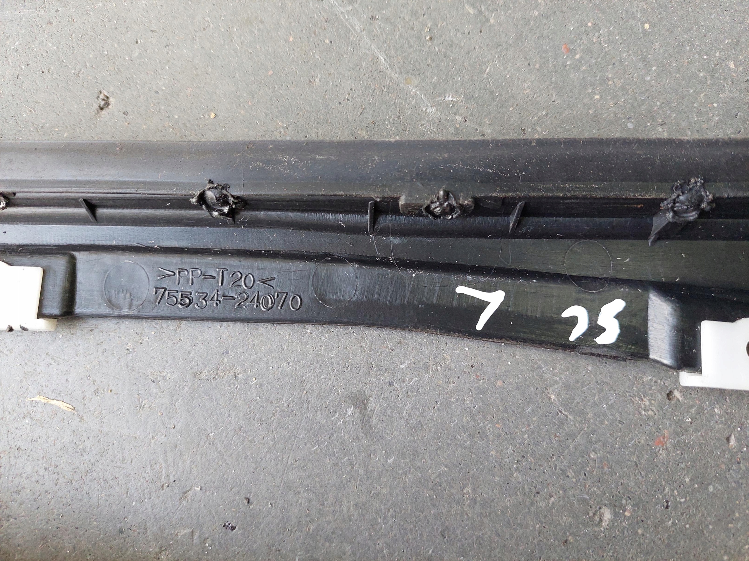 cover SLUPKA gasket windows LEXUS SC II 430