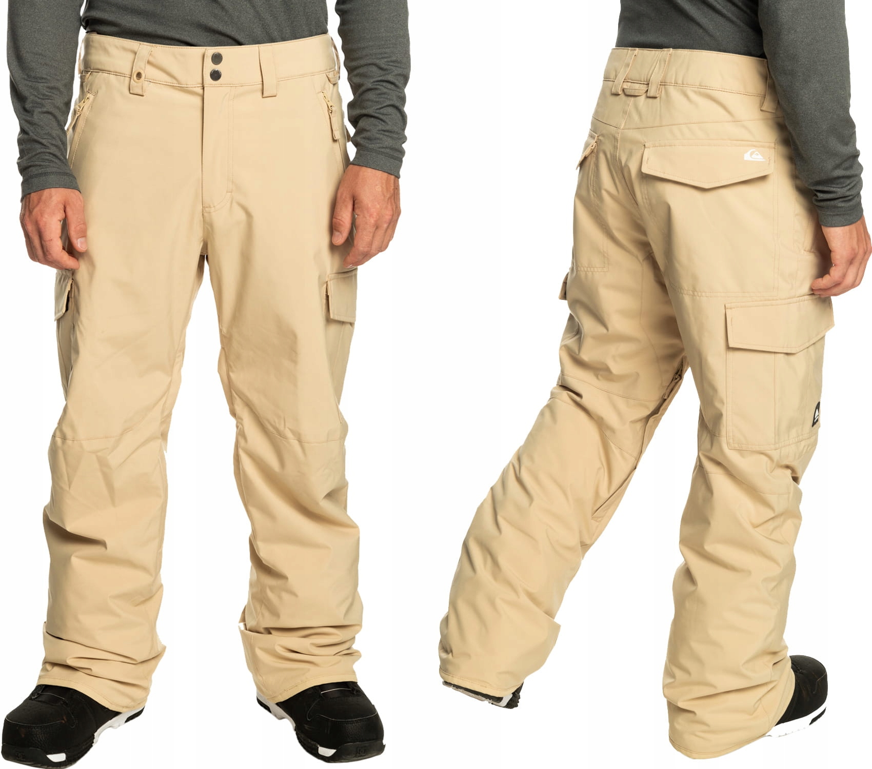 Quiksilver Spodnie narciarskie męskie Ocieplane Wodoodporne snowboardowe