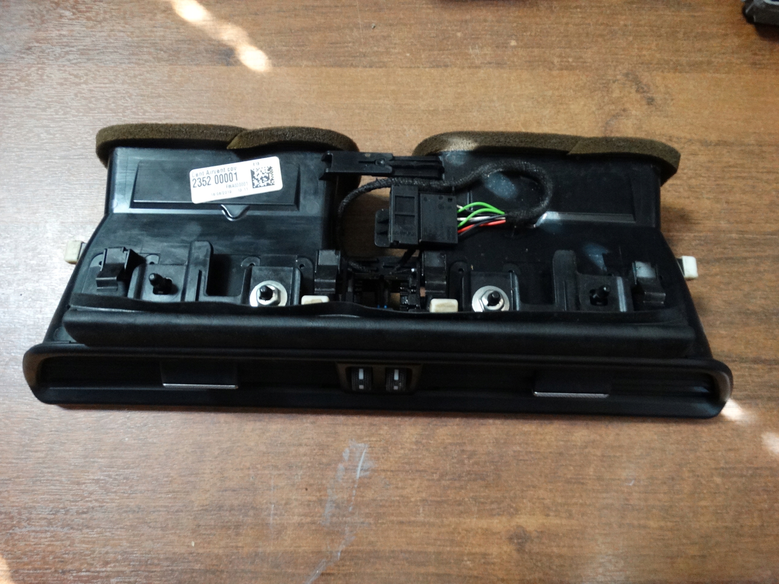 grid air conditioning devices consoles PORSCHE CAYENNE 9Y 1