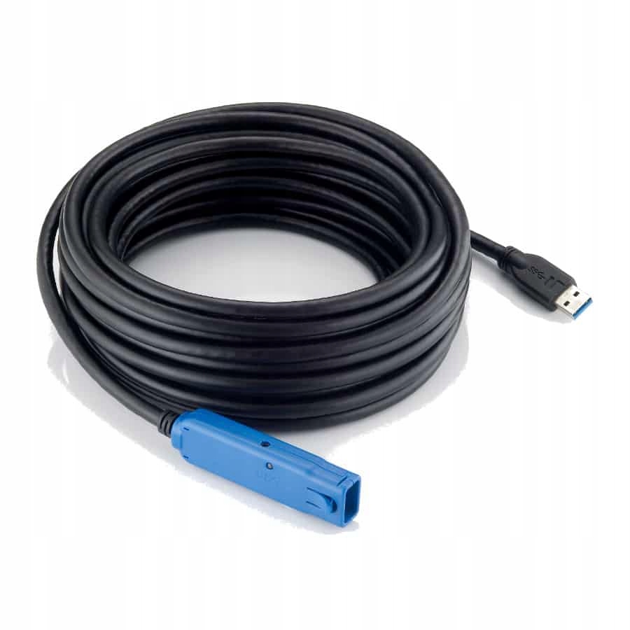 LAN-0302R Aktywny przedłużacz kabel USB AM-AF 10m