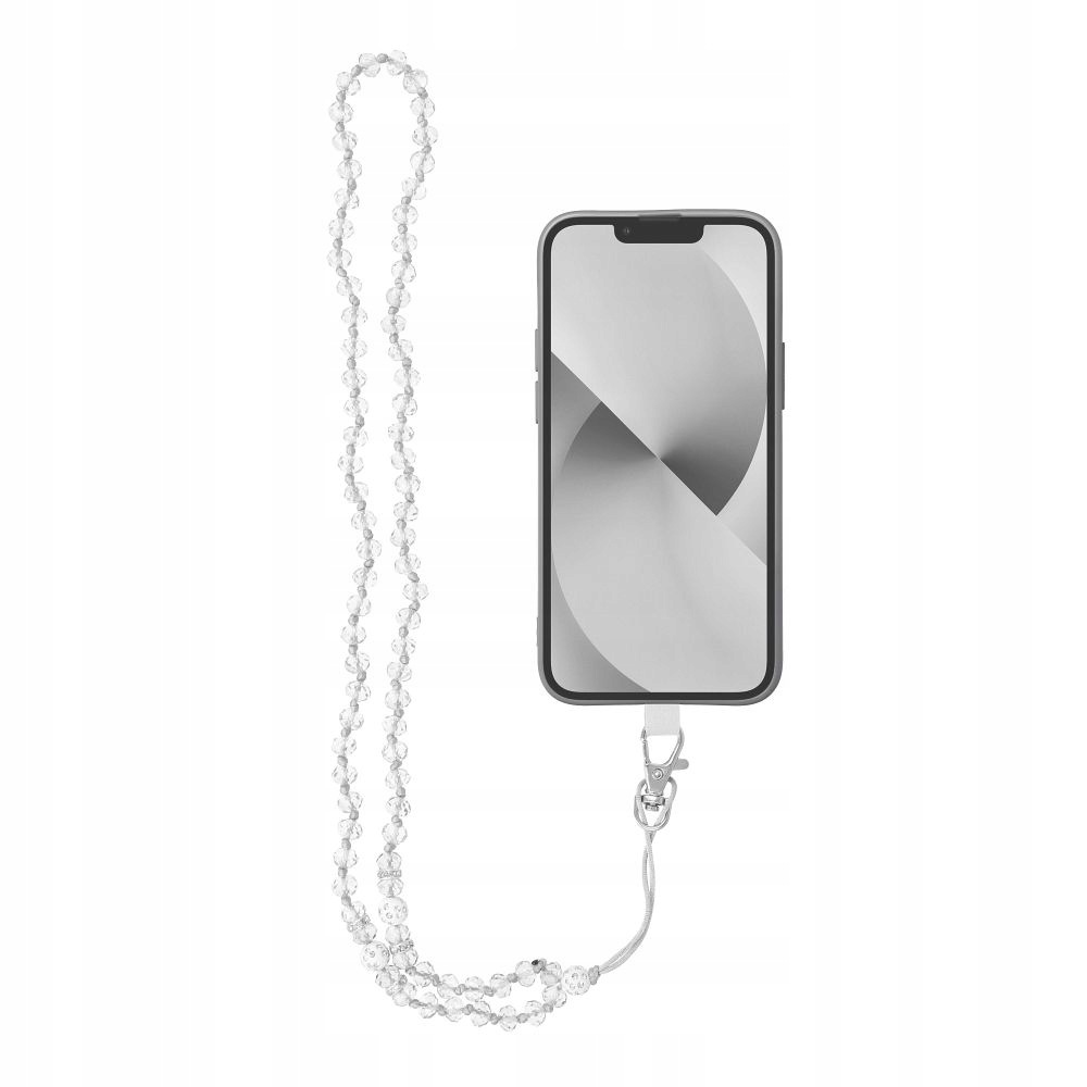 Smycz do telefonu, Zawieszka do telefonu Crystal Diamon długość sznura
