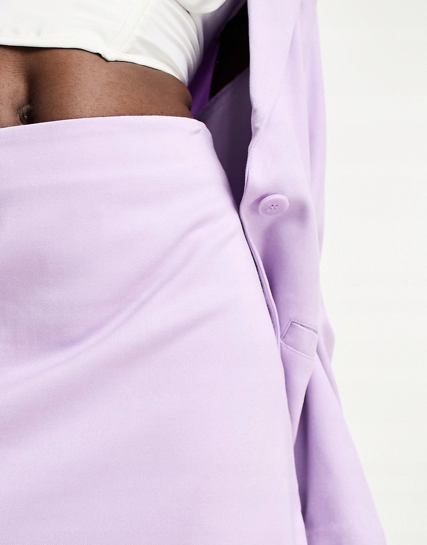 ExMonki fioletowa mini spódniczka 42 Marka inna