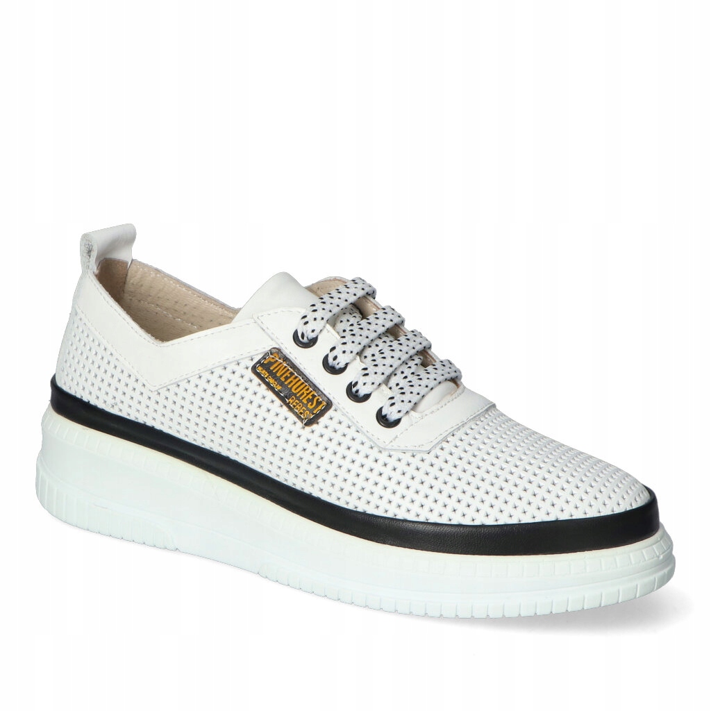 Dámské tenisky Emi Romani Bílé Lico Kožené 36