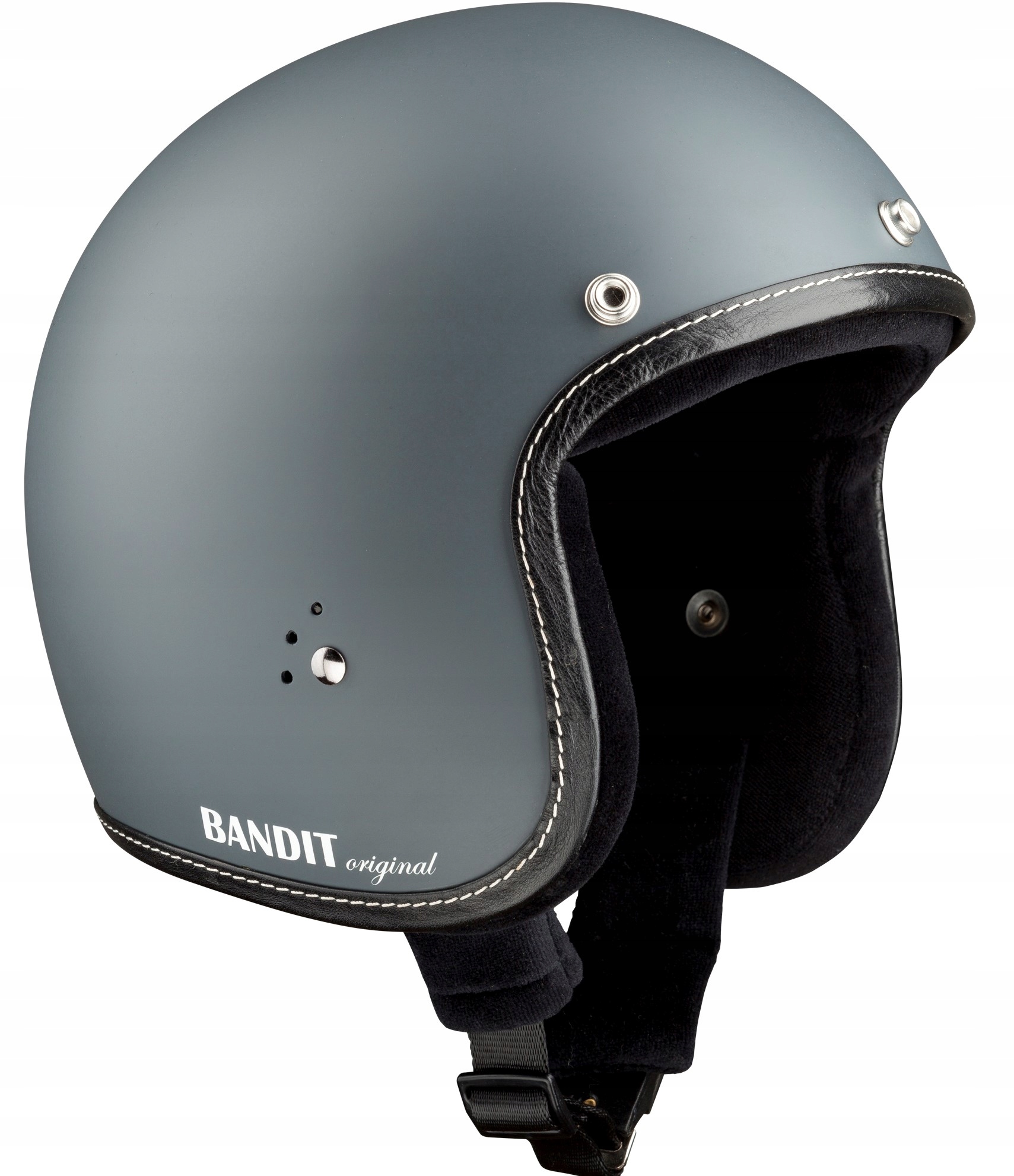 Kask Otwarty Jet Bandit Premium Dull Grey M