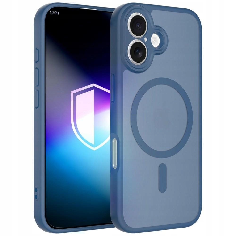 Etui 3mk Misty MagCase na iPhone 16 niebieskie 3mk Protection