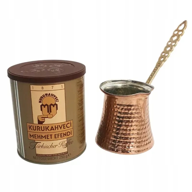 Levně Sada Káva Mehmet Efendi a měděný kelímek 250 ml