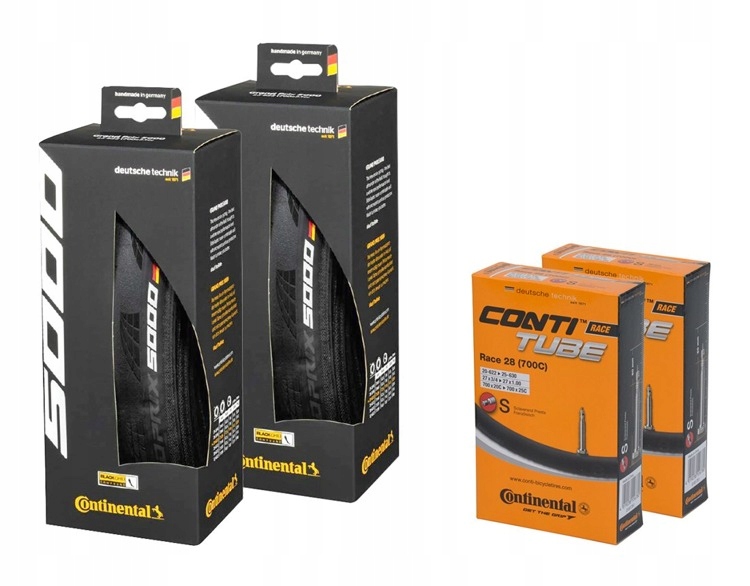 700x23C sada Continental Grand Prix 5000 duše