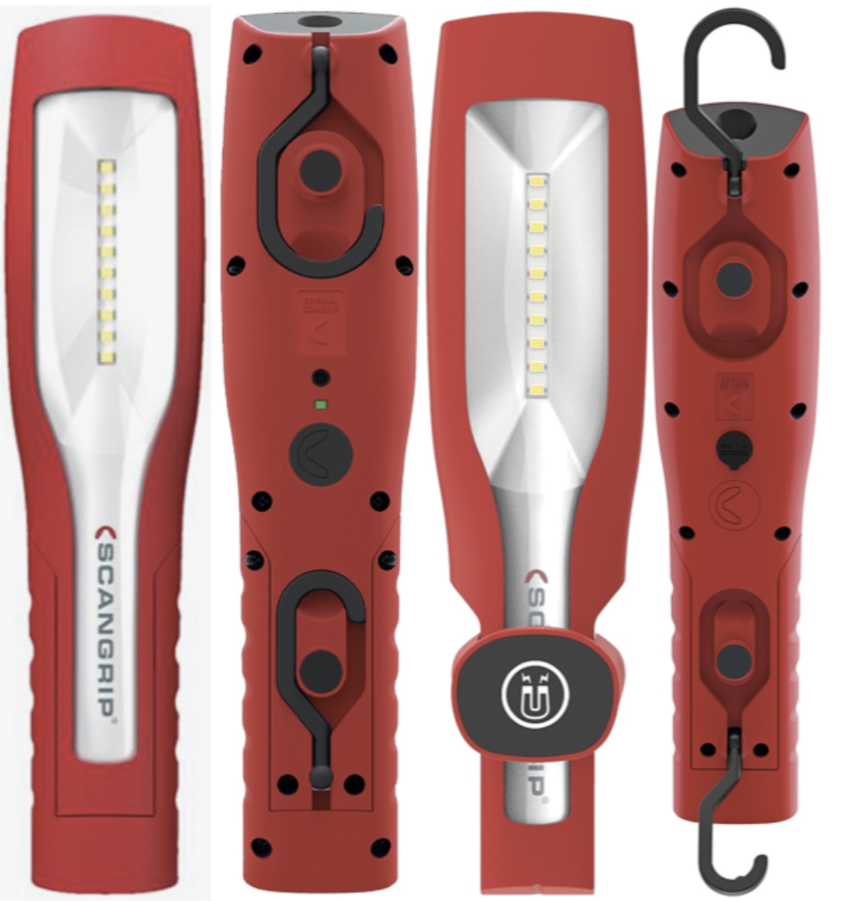 

Scangrip latarka led 300 lumenów Mag 03.5400RED