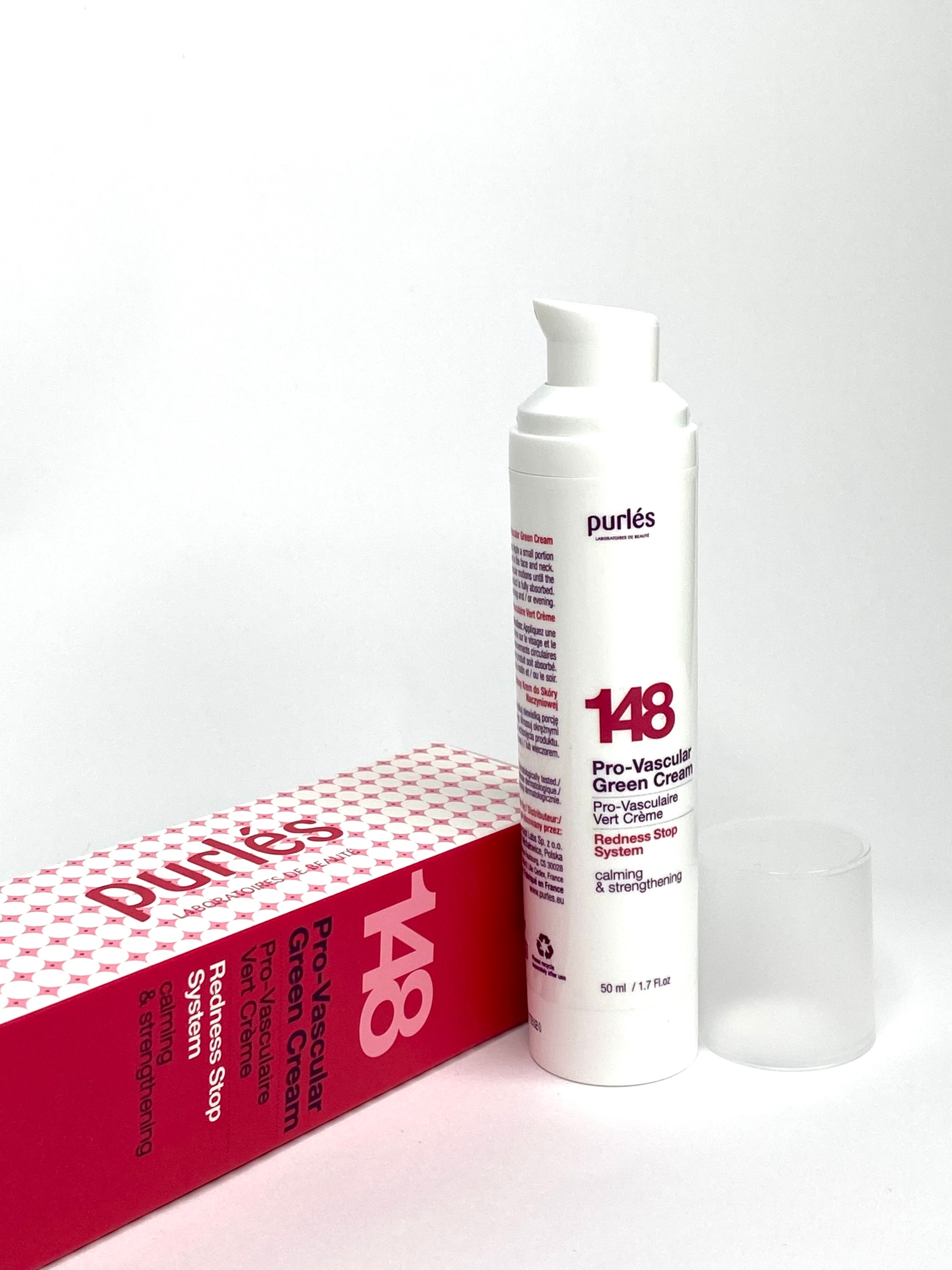 Purles 148 Pro-Vascular Green Cream+ 3 GRATISY Marka Purles