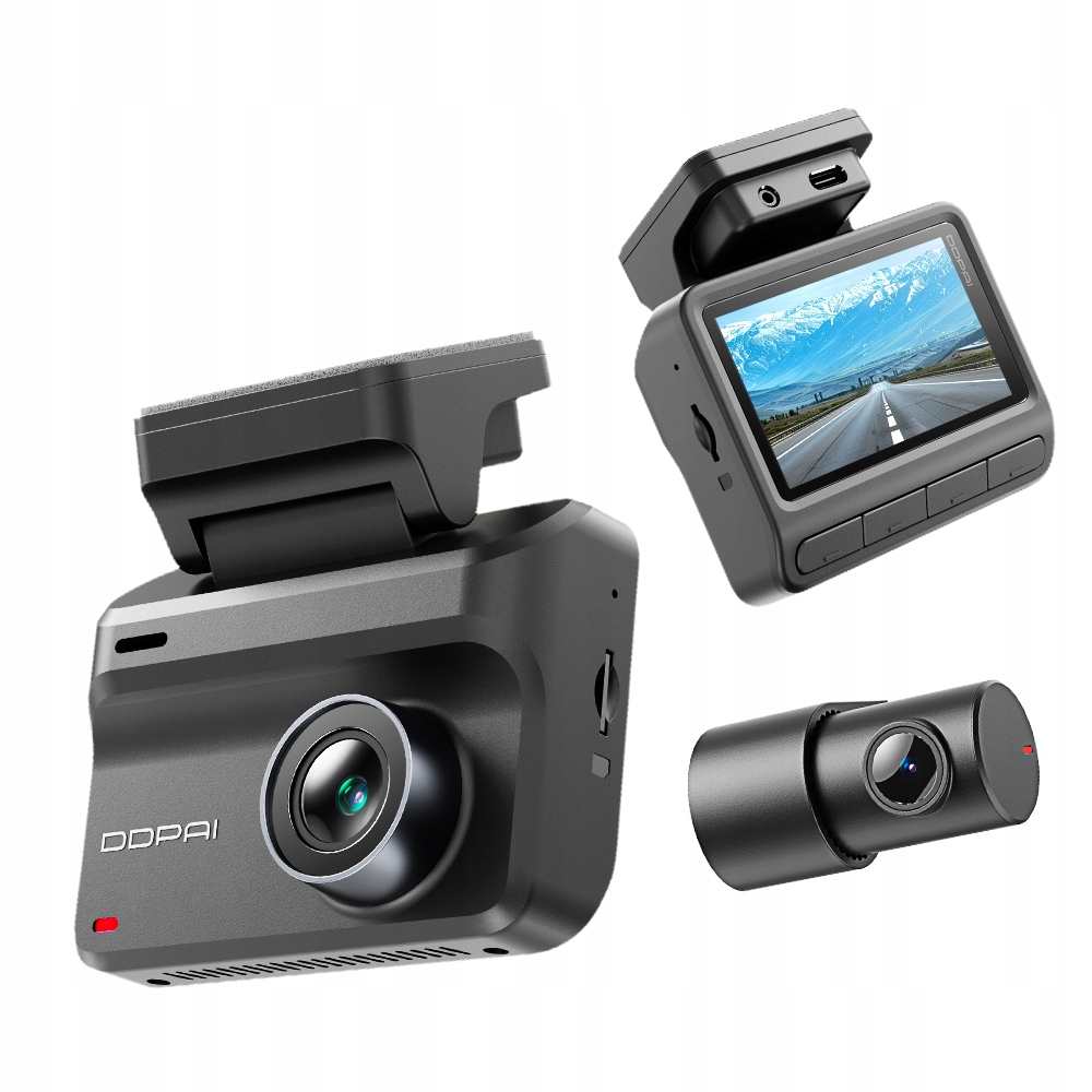 Autokamera Ddpai Z50 Pro 4K Gps Wifi Bt Zadná Kamera