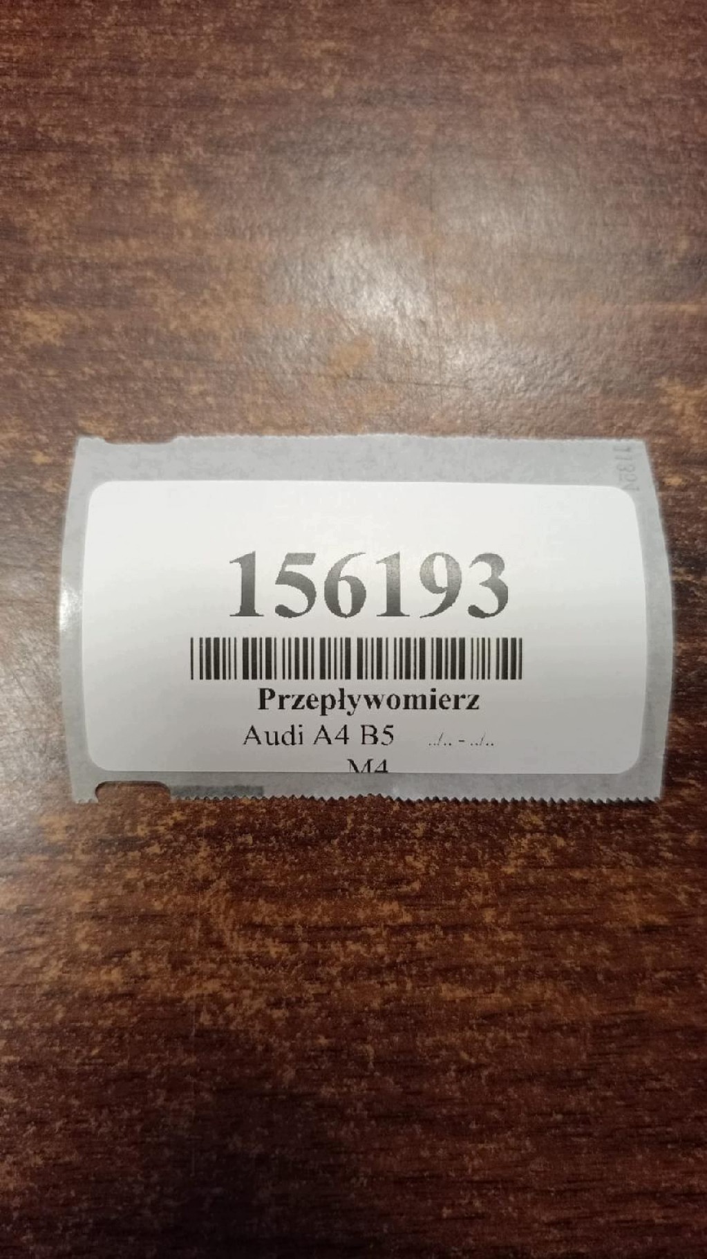 AUDI A4 B5 2.5 TDI flow meter