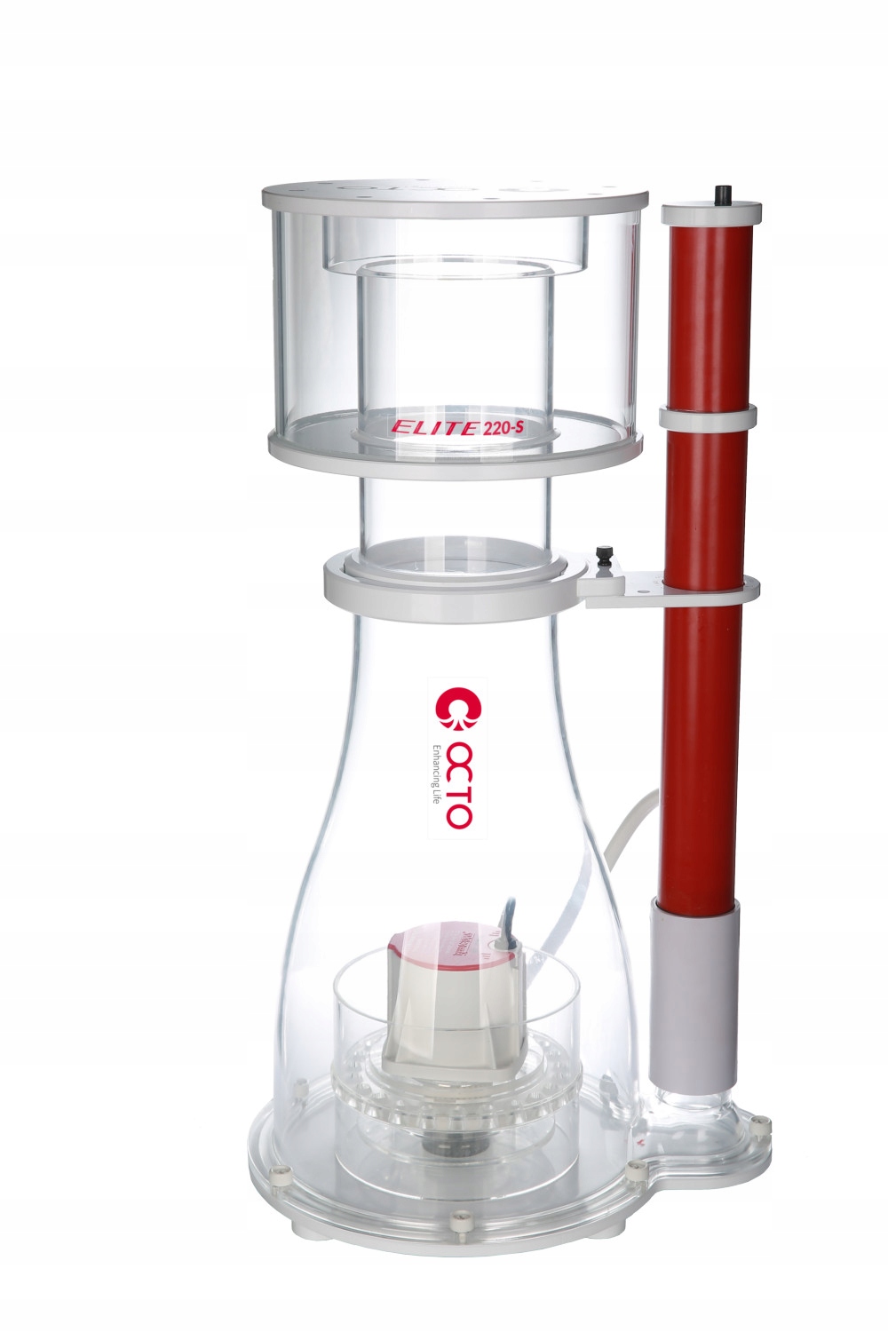 Odpěňovač Bílý Pro Jímku Octo Elite 220-INT In Sump Skimmer Výkonný