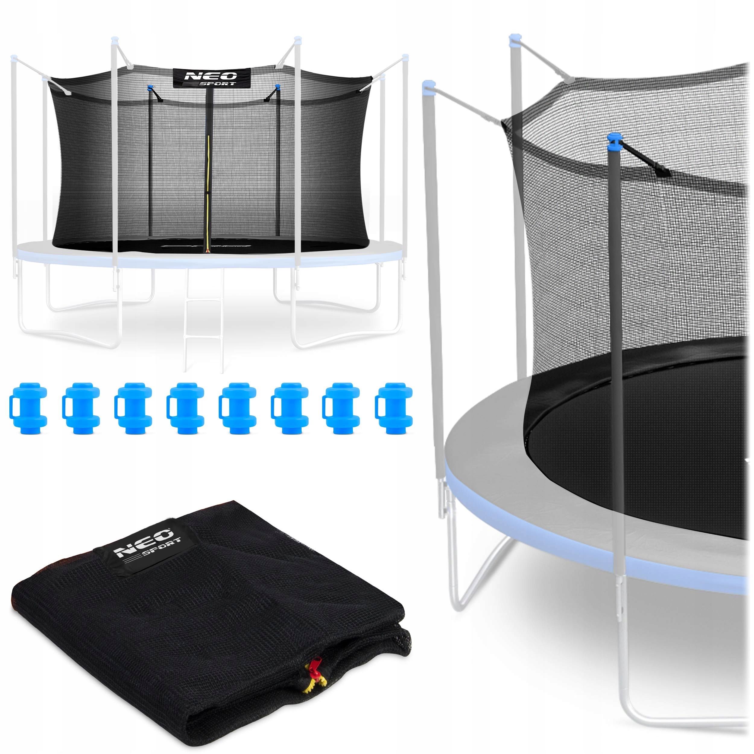 Siatka Do Trampoliny Wewnętrzna 14ft 435 cm