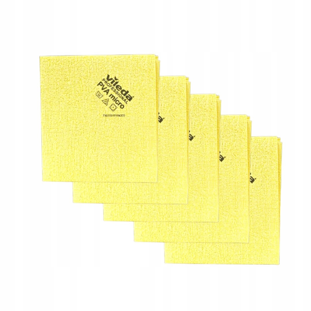 Vileda Professional PVAmicro Cloth Yellow