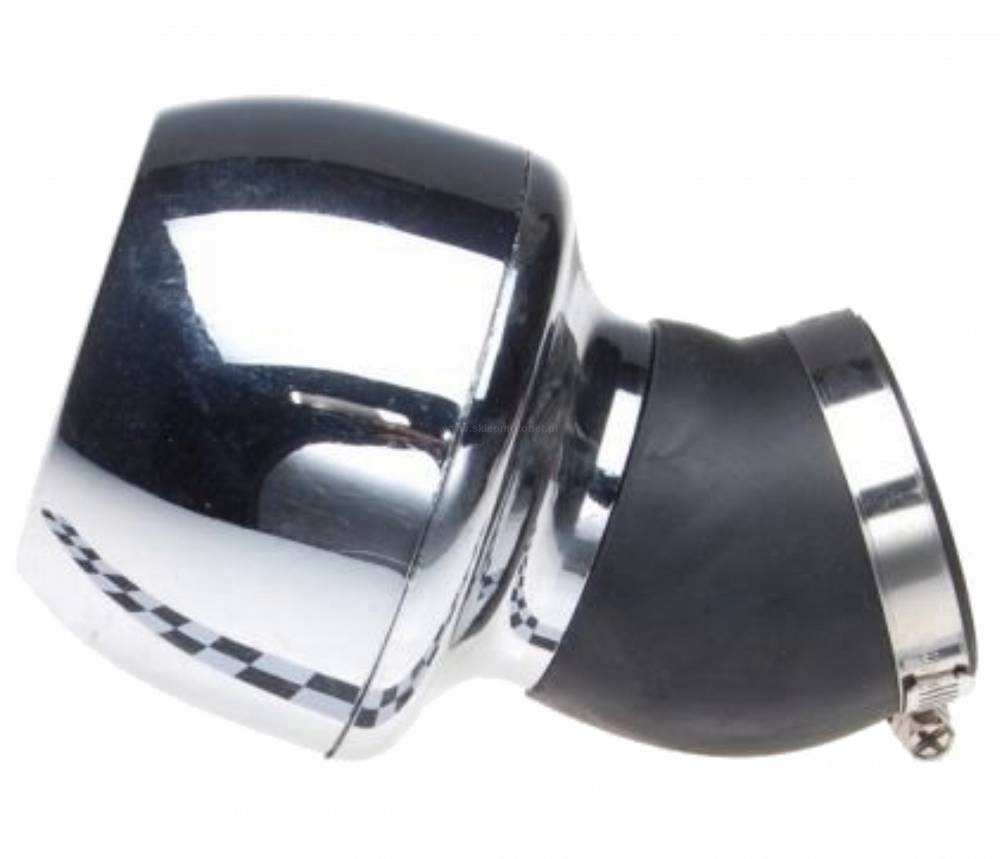 Filtr Powietrza 35mm Stożkowy Tuning Chrom Do Skutera Motocykla Quada