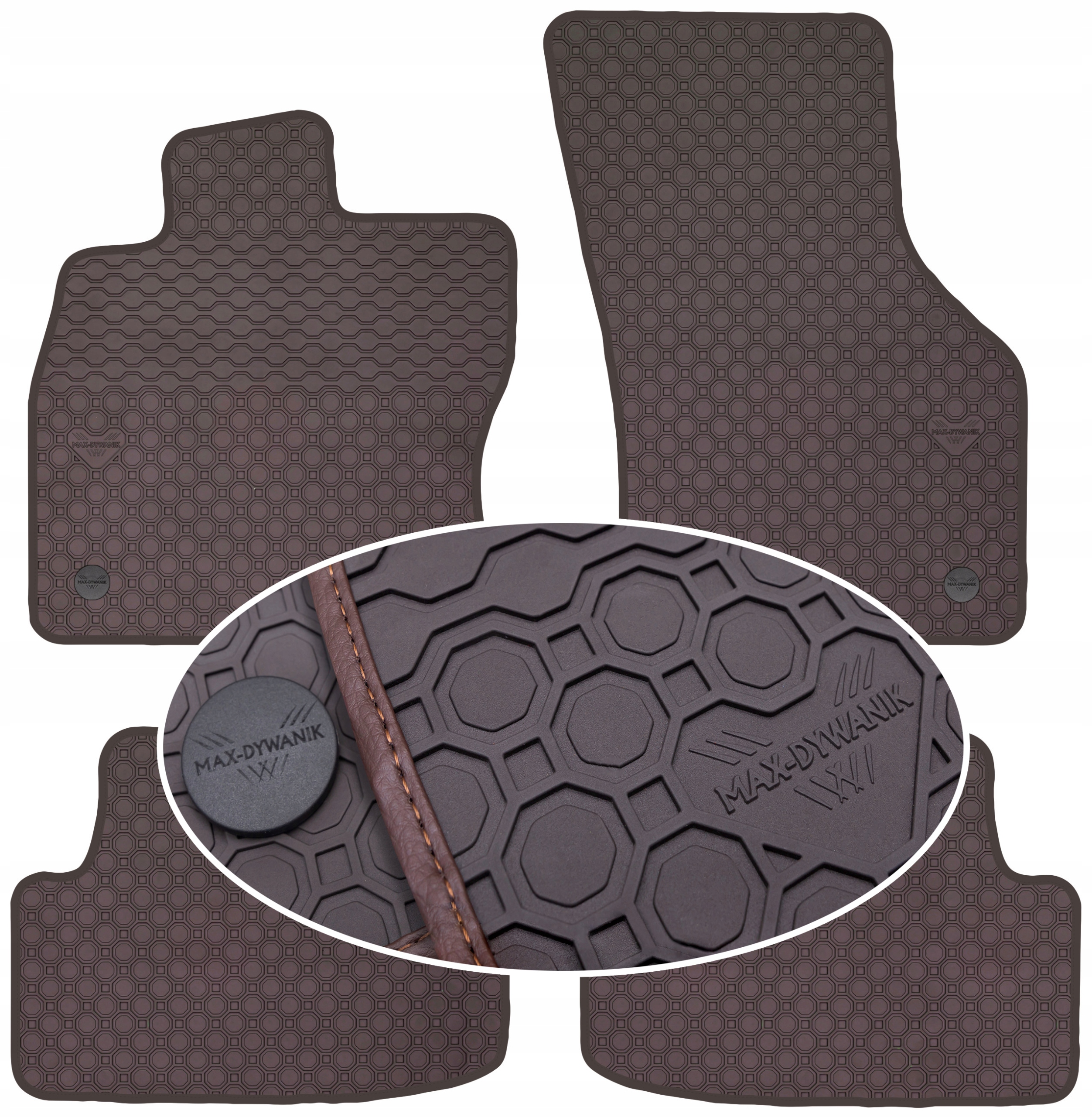 Vw Golf VII Gti 2012-2020 Koberce Bronzové