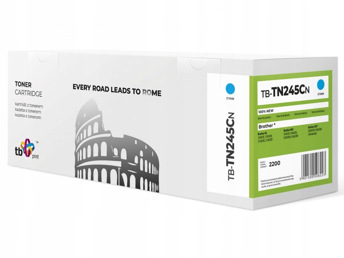 Toner do Brother TN245C Cy 100% nowy TB-TN245CN