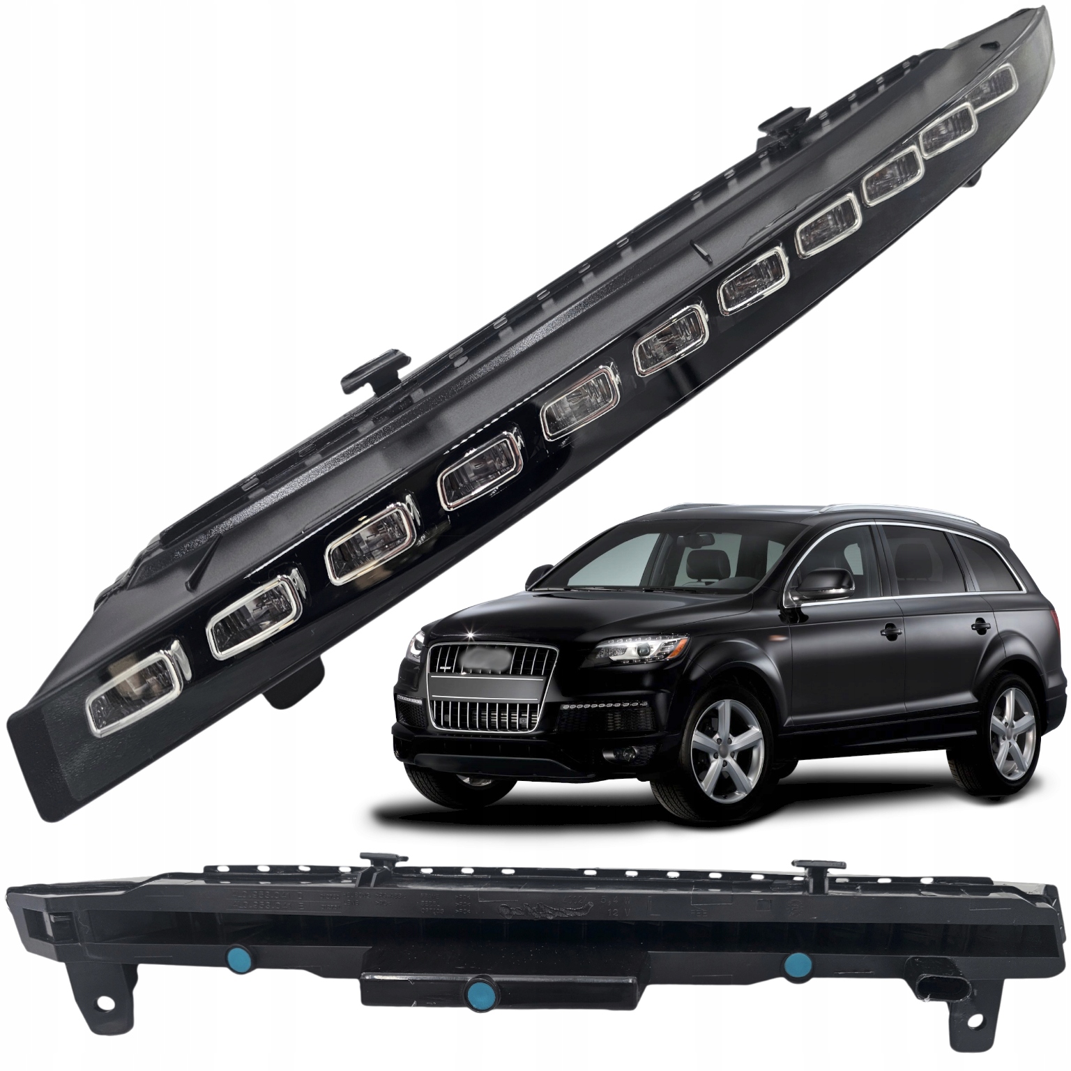 Led diodový směrový ukazatel levý Audi Q7 10-15R 4L Fl S-line 11 Diod! Hq