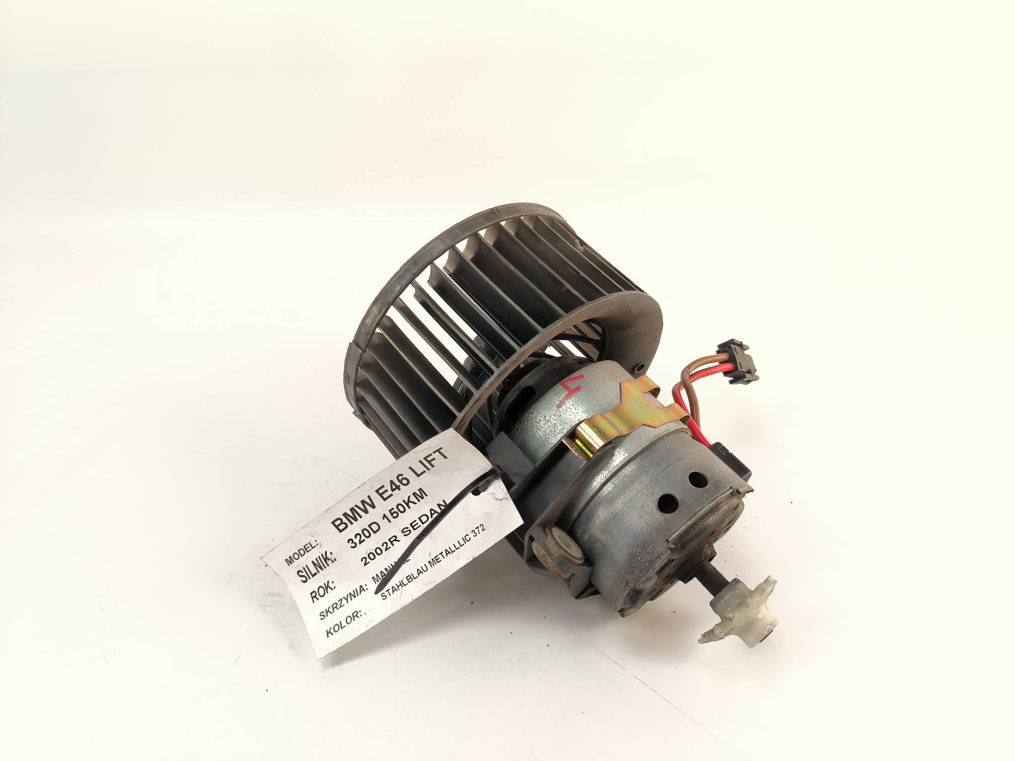 riscaldamento VENTOLA cabina BMW E46 LIFT