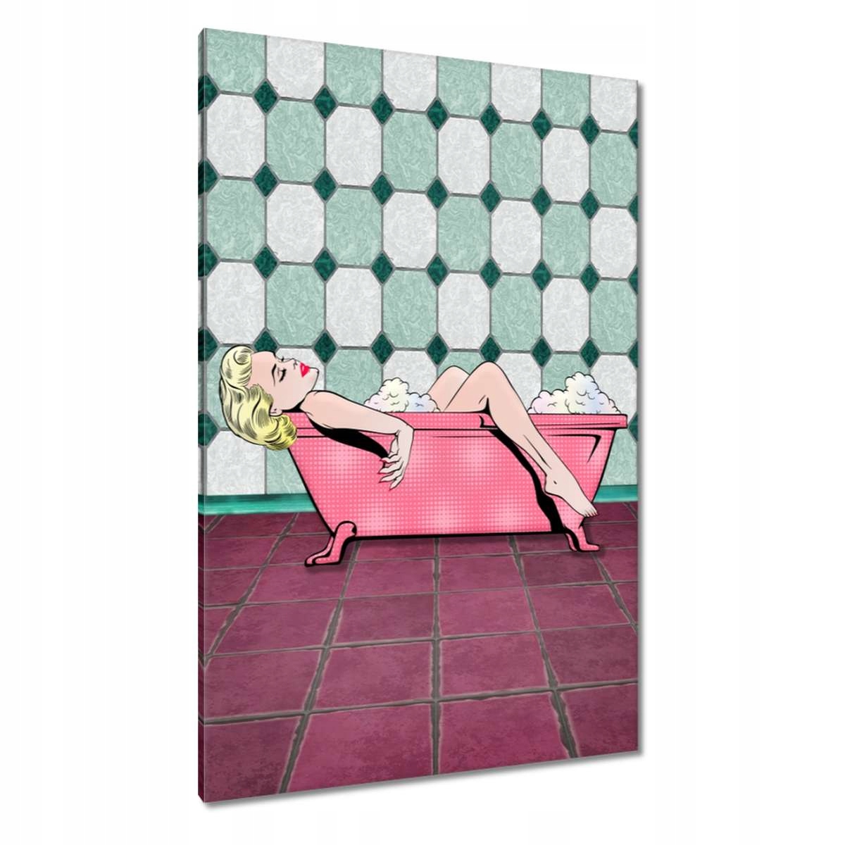Obrazy 80x120 Marylin Monroe ve vaně