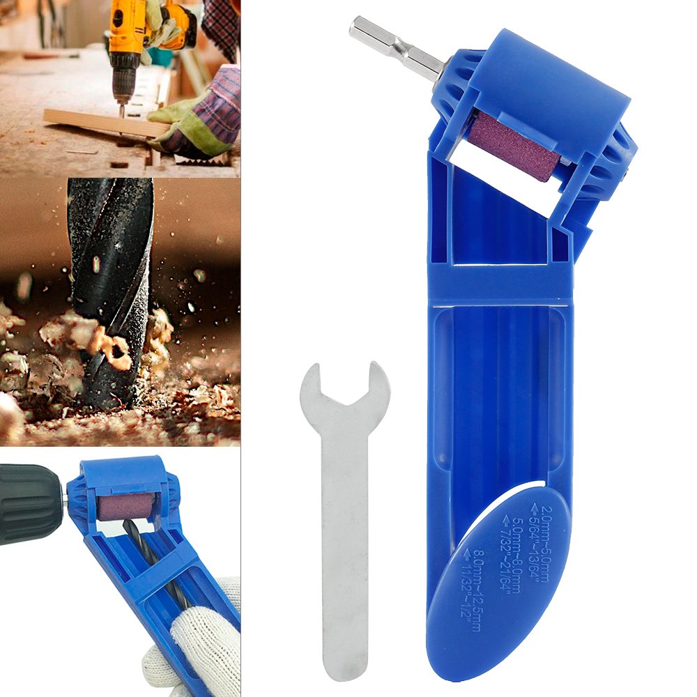 OSTRZAŁKA WIERTEŁ PRZENOŚNA PRAKTYCZNA UNIWERSALNA WKRĘTARKI WIERTARKI 35 Kod producenta Przystawka do wiertarki Ostre wiertła