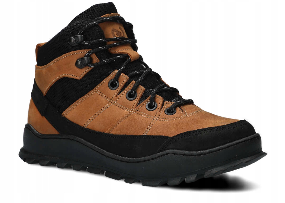 Nagaba 244 Hnědá Zateplené Filcem, Pohodlné Dámské Kožené Boty