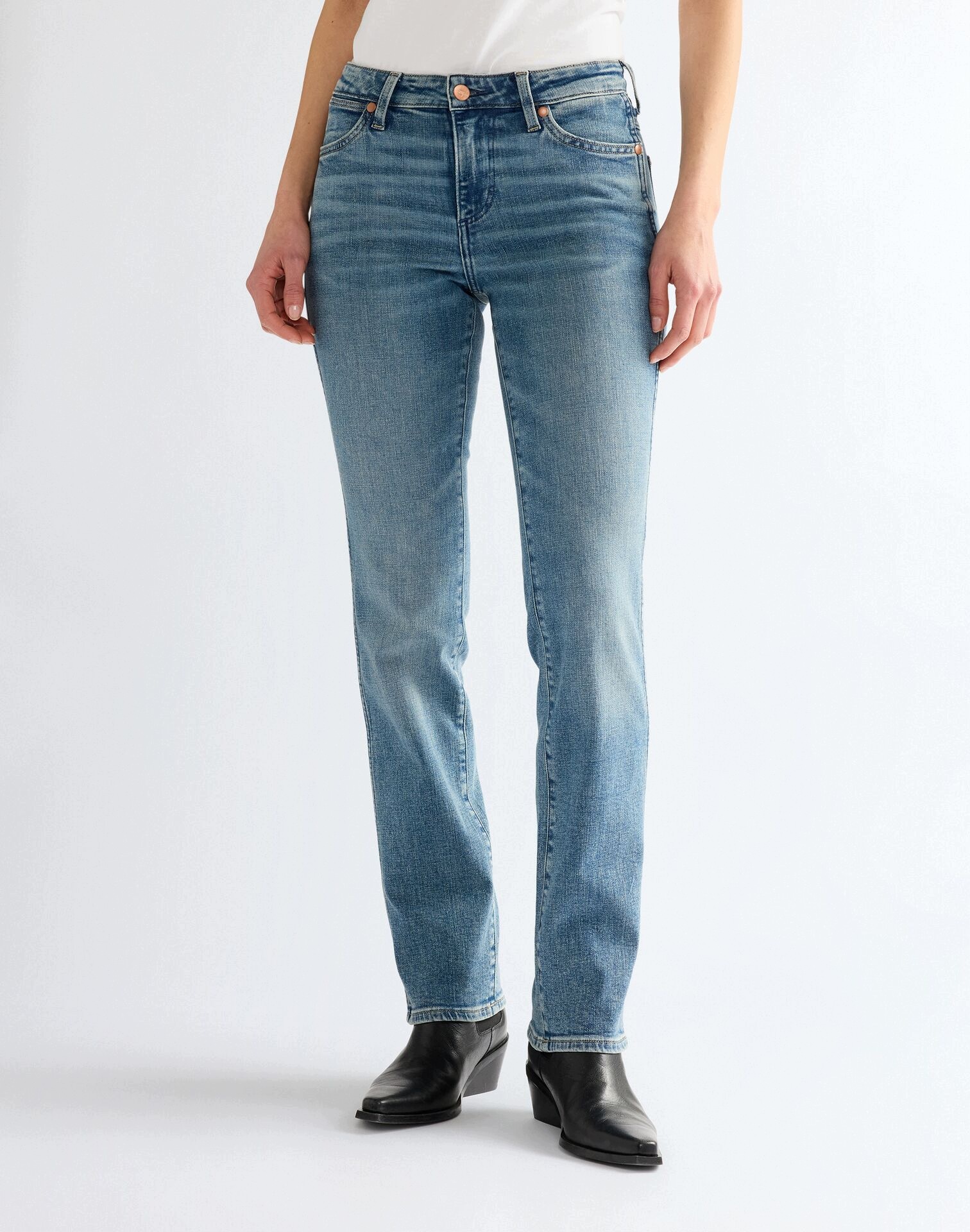 Damskie Jeansy Wrangler Straight W29 L32