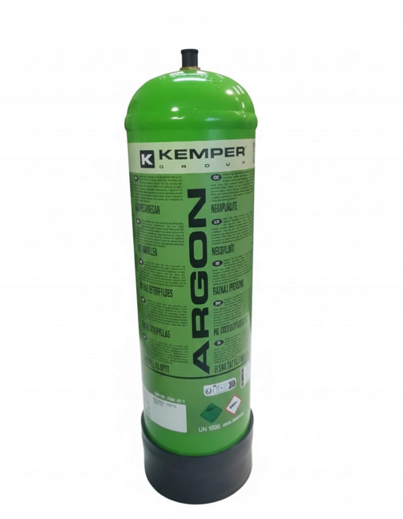Butla argonowa Kemper 5692 – czysty argon 2,2L do precyzyjnego spawania Tig