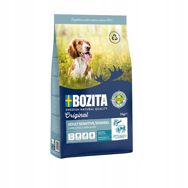 Bozita Adult Sensitive Digestion Lamb Jagnięcina 12kg