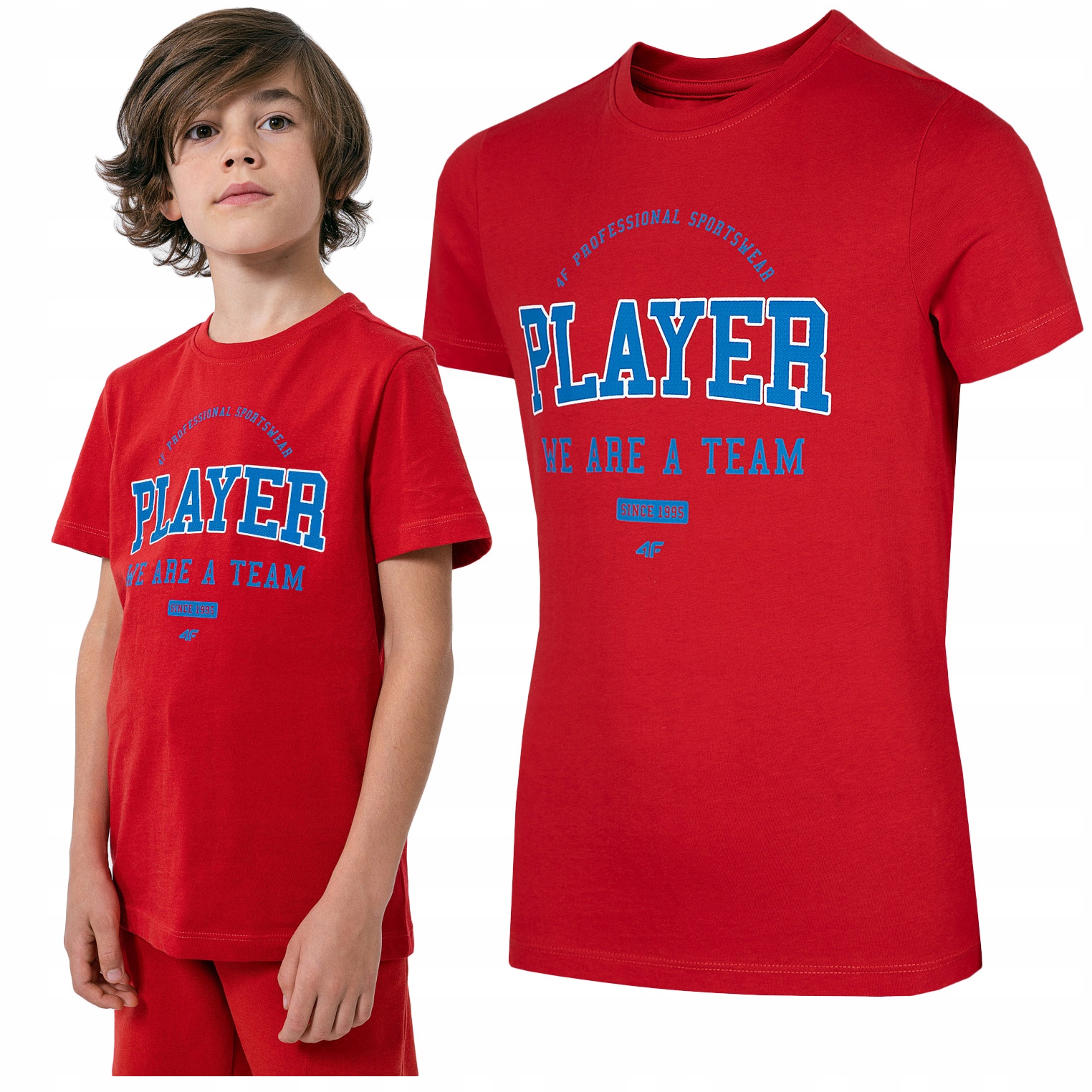 

Koszulka dziecięca T-shirt 4F junior JTSM007 164